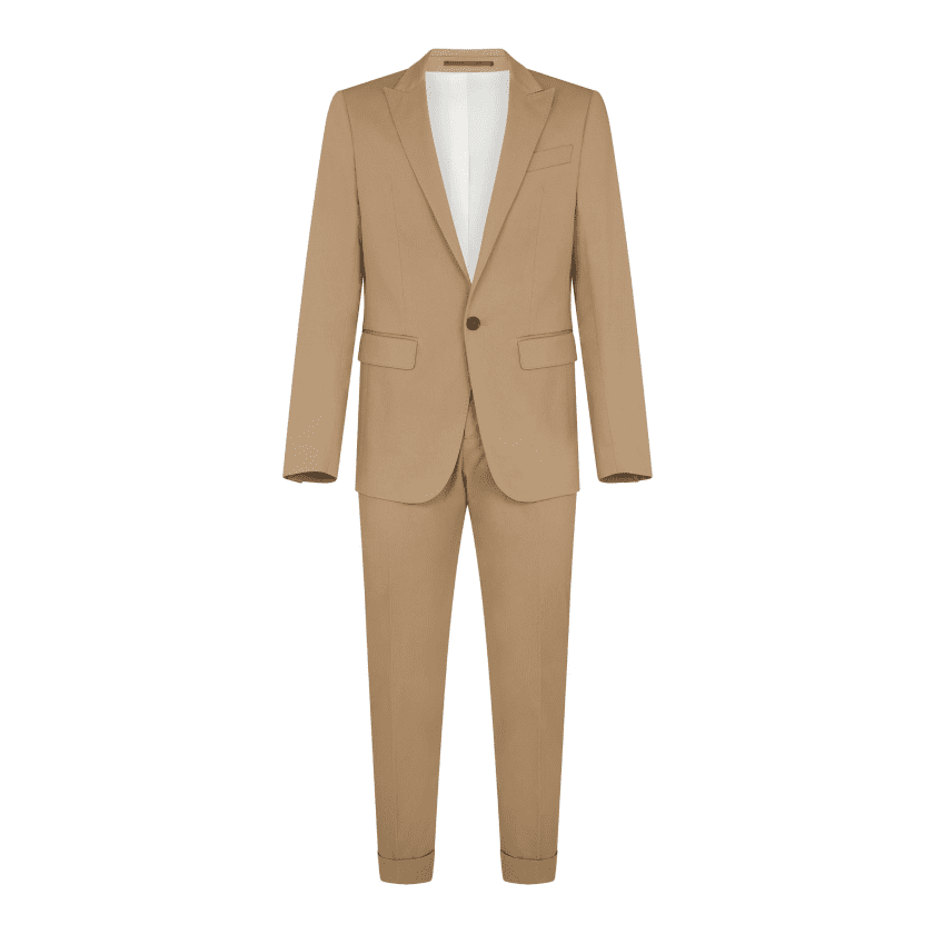 Костюм из смеси льна и хлопка