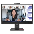 Lenovo - 27" ThinkVision T27QD-4v, IPS WLED, 120Hz, 4mc, QHD (2560x1440) 2K, HDMI+DP+TypeC, Tilt, Swivel, Pivot, HAS, Webcam, Audio Eclipse Black (64B8UAT1EU)