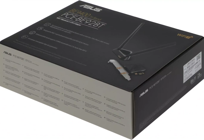 Сетевой адаптер Wi-Fi + Bluetooth ASUS PCE-BE92BT