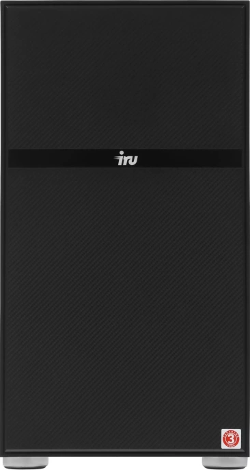Сервер IRU Rock w9102e 1xE-2224G 1x16Gb DDR4 ECC 1x1024Gb M.2 SSD C242 1x500W AST2500 (2102267)