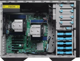 Сервер IRU Rock W9205P 2x6246 2x32Gb DDR4 ECC REG С621 1x750W AST2500 (2115933)