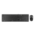 Комплект клавиатура+мышь Genius SlimStar C126, Black