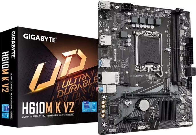 MB Gigabyte H610M K V2 DDR5 LGA1700