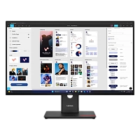 Lenovo - 32" ThinkVision T32UD-40, IPS WLED, 60Hz, 4mc, UHD (3840x2160) 4K, HDMI+DP+TypeC, Tilt, Swivel, Pivot, HAS, Eclipse Black (64B0GAT1EU)