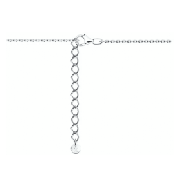 Колье звезды с фианитами из серебра