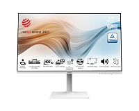 MSI - 27" Modern MD272XPW Monitor, IPS, 1mc, 100hz, FHD (1920x1080), HDMI+DP+TypeC, KVM, HAS, White (маркировка)
