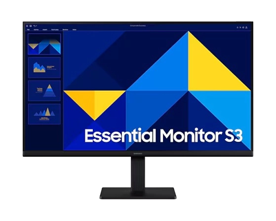 Samsung - 27" LS27D300GAIXCI LED Monitor, IPS, 100Hz, 5mc, FHD (1920x1080), HDMI, DVI, Black (маркировка)