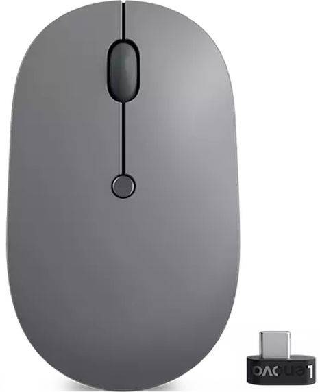 Lenovo Go USB-C Wireless Mouse (Storm Grey)