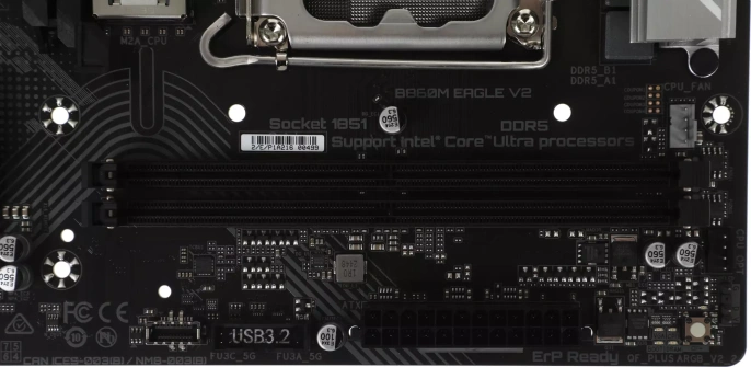 MB Gigabyte B860M GAMING WIFI6 DDR5 LGA1851