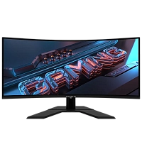 Gigabyte - 34" GS34WQCP-EK Curved Gaming Monitor, VA, 180hz, 1mc, WQHD (3440 х 1440), HDMI, DisplayPort, Black