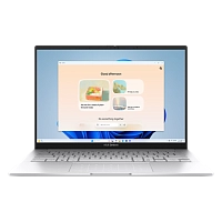 ASUS Zenbook 14 OLED (Intel Core Ultra 9-285H/ DDR5 16GB/ SSD 1TB/ 14" OLED 3K 120Hz/ Intel Arc Graphics/ Backlit/ NoOS/ RU) Silver (90NB14W2-M00VA0 / UX3405CA-PP590)