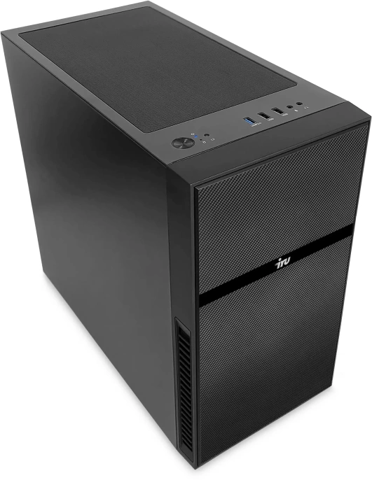 Сервер IRU Rock w9102e 1xE-2224G 1x16Gb DDR4 ECC 1x1024Gb M.2 SSD C242 1x500W AST2500 (2119889)