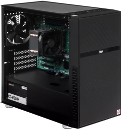 Сервер IRU Rock w9102e 1xE-2224 1x16Gb DDR4 ECC 1x500Gb M.2 SSD C242 1x500W AST2500 (2119799)