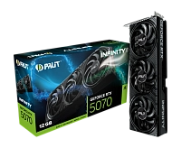 Palit - 12GB GeForce RTX5070 INFINITY 3 GDDR7 192bit 3-DP HDMI (NE75070019K9-GB2050S)