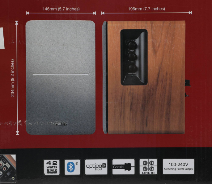 Акустическая система Edifier R1280DB brown