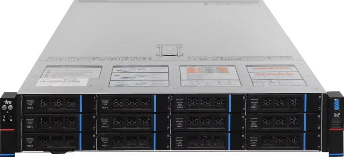 Сервер IRU Rock G2212AG4 2x9354 12x32Gb DDR5 ECC REG LSI 9361-8I SGL12Gb/s 2x2200W AST2600 (2089957)